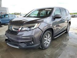 Salvage cars for sale at West Palm Beach, FL auction: 2020 Honda Pilot EXL