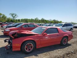 Salvage cars for sale at Des Moines, IA auction: 1989 Chevrolet Camaro