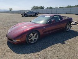 Vehiculos salvage en venta de Copart Anderson, CA: 2003 Chevrolet Corvette