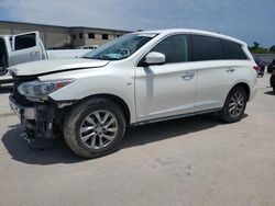 Salvage cars for sale at Wilmer, TX auction: 2015 Infiniti QX60