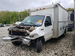 Salvage cars for sale from Copart West Warren, MA: 2003 Ford Econoline E450 Super Duty Cutaway Van