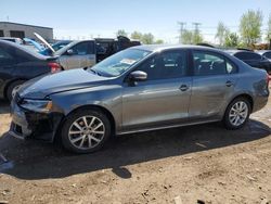 Salvage cars for sale from Copart Elgin, IL: 2011 Volkswagen Jetta SE