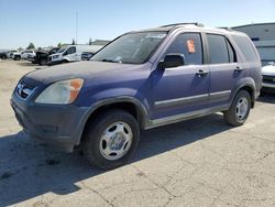 Salvage cars for sale from Copart Bakersfield, CA: 2002 Honda CR-V LX