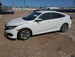 Salvage cars for sale at Temple, TX auction: 2017 Honda Civic LX