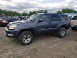 Salvage cars for sale from Copart East Granby, CT: 2003 Toyota 4runner Limited