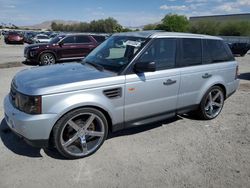 Land Rover Range Rover salvage cars for sale: 2006 Land Rover Range Rover Sport HSE