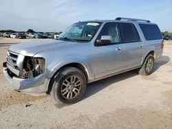 Salvage cars for sale at San Antonio, TX auction: 2012 Ford Expedition EL Limited
