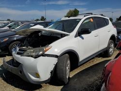 Salvage cars for sale at Sacramento, CA auction: 2015 Toyota Rav4 LE