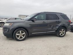 Salvage cars for sale at Haslet, TX auction: 2016 Ford Explorer XLT