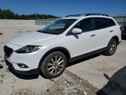 Salvage cars for sale from Copart Franklin, WI: 2015 Mazda CX-9 Grand Touring