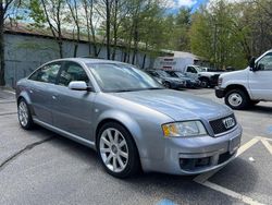 Salvage cars for sale at North Billerica, MA auction: 2003 Audi RS6