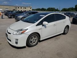 Salvage cars for sale at Wilmer, TX auction: 2010 Toyota Prius