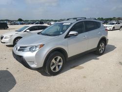 Salvage cars for sale from Copart San Antonio, TX: 2015 Toyota Rav4 XLE