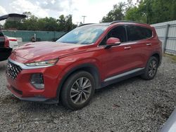 Hyundai Santa fe salvage cars for sale: 2019 Hyundai Santa FE Limited