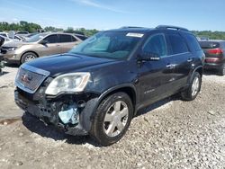 Salvage cars for sale at auction: 2007 GMC Acadia SLT-2
