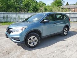 Salvage cars for sale from Copart Albany, NY: 2015 Honda CR-V LX