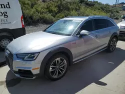 Salvage cars for sale at Reno, NV auction: 2019 Audi A4 Allroad Premium