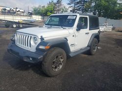 Jeep salvage cars for sale: 2021 Jeep Wrangler Sport