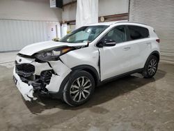 Salvage cars for sale at Leroy, NY auction: 2018 KIA Sportage EX