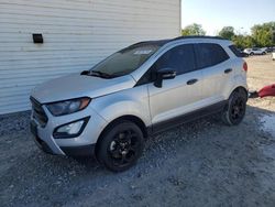 Salvage cars for sale at Northfield, OH auction: 2021 Ford Ecosport SES