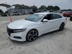 Honda Accord Sport salvage cars for sale: 2019 Honda Accord Sport