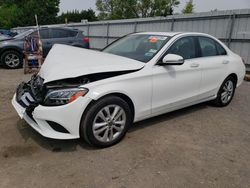 Salvage cars for sale at Finksburg, MD auction: 2019 Mercedes-Benz C 300 4matic