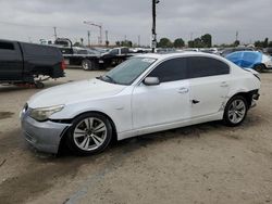 Salvage cars for sale from Copart Los Angeles, CA: 2010 BMW 528 I