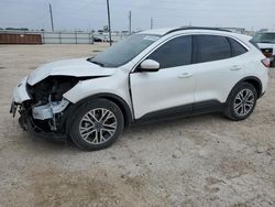 Salvage cars for sale at Temple, TX auction: 2021 Ford Escape SEL
