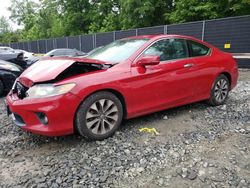 Salvage cars for sale from Copart Waldorf, MD: 2015 Honda Accord EXL