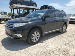 Salvage cars for sale from Copart Haslet, TX: 2012 Toyota Highlander Base