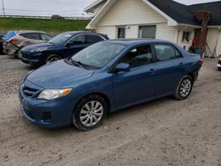 Salvage cars for sale from Copart Northfield, OH: 2012 Toyota Corolla Base