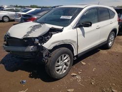 Salvage cars for sale from Copart Elgin, IL: 2015 Honda CR-V EX