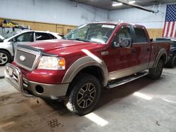 Salvage cars for sale at Kincheloe, MI auction: 2007 Ford F150 Supercrew