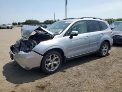Salvage cars for sale from Copart East Granby, CT: 2015 Subaru Forester 2.5I Touring