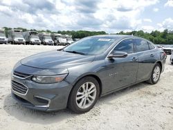 Salvage cars for sale from Copart Ellenwood, GA: 2017 Chevrolet Malibu LT