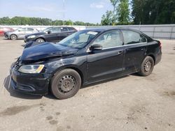 Salvage cars for sale at Dunn, NC auction: 2013 Volkswagen Jetta SE