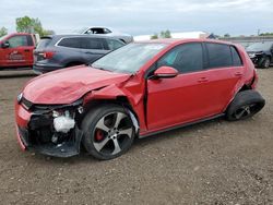 Salvage cars for sale at Columbia Station, OH auction: 2017 Volkswagen GTI S