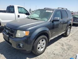 Salvage cars for sale at Sacramento, CA auction: 2009 Ford Escape Hybrid