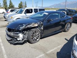 Salvage cars for sale at Rancho Cucamonga, CA auction: 2016 Lexus RC 200T