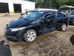 Salvage cars for sale from Copart Austell, GA: 2015 Honda Civic LX