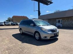 Salvage cars for sale at Haslet, TX auction: 2013 Toyota Sienna XLE