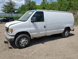Salvage trucks for sale at Davison, MI auction: 2004 Ford Econoline E350 Super Duty Van