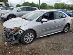Salvage cars for sale from Copart Columbus, OH: 2021 Toyota Corolla LE