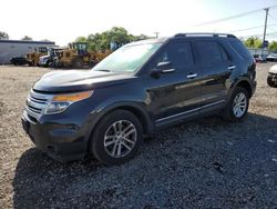 Salvage cars for sale from Copart Hillsborough, NJ: 2015 Ford Explorer XLT