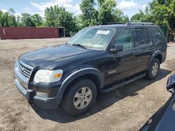 Salvage cars for sale from Copart Baltimore, MD: 2007 Ford Explorer XLT