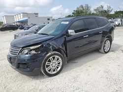 Chevrolet Vehiculos salvage en venta: 2015 Chevrolet Traverse LT