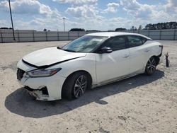 Salvage cars for sale at Lumberton, NC auction: 2021 Nissan Maxima SV