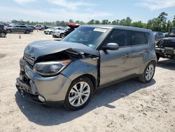 Salvage cars for sale at Houston, TX auction: 2016 KIA Soul +