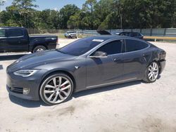 Vehiculos salvage en venta de Copart Fort Pierce, FL: 2016 Tesla Model S