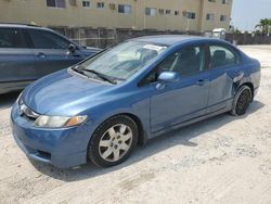 Honda Civic lx Vehiculos salvage en venta: 2009 Honda Civic LX